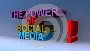 The power of social media on blue