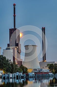 A power station in Berlin