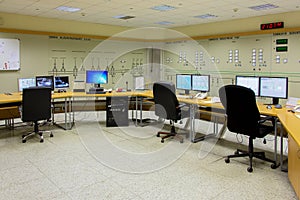 Power station control room