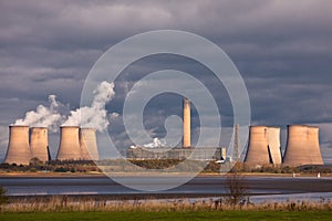 Power Station Cooling Towers - Greenhouse Gases