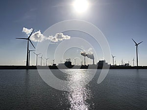 Power Station in the Eemshaven