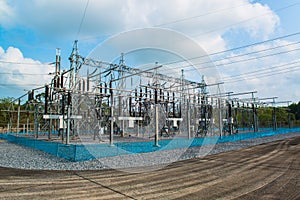 Power station for making electric energy