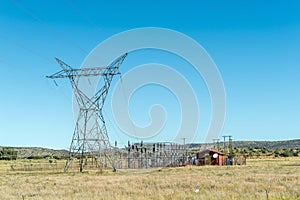 Power substation at Fauresmith in the Free State Province