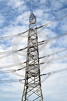 Power Substation Silhouette