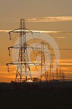 Power sunset