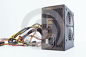 Power supply with cables unit for full ATX tower pc