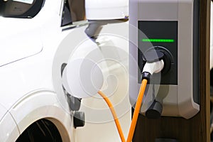 Power supply for electric car charging. Electric car charging st