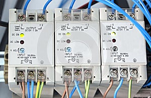 Power supply of electric current