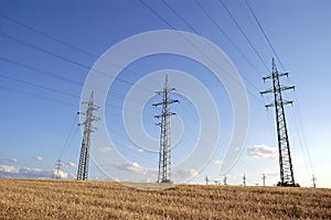 Power supply poles