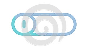 Power Toggle Switch Icon, Indicating Device Control or Status, vector design Generative AI