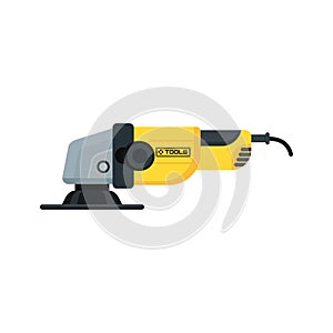 Power tools angle grinder icon