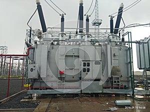 Power transformer 200 MVA kaythar , tamilnadu India photo