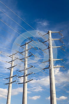 Power Transmission Electrical Lines photo