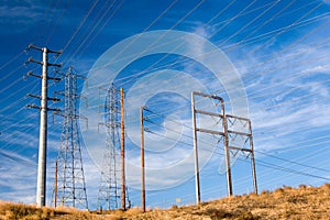 Power Transmission Electrical Lines photo