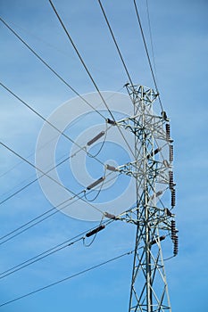 Power Transmission Line 150KV Tension Tower