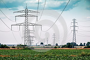 Power transmission line support