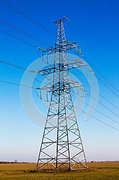 Power Transmission Line Tower