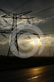 Power-transmission pole