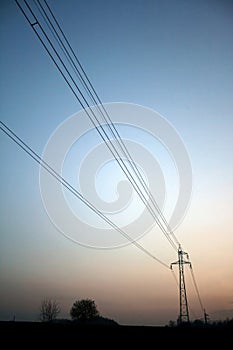 Power-transmission pole