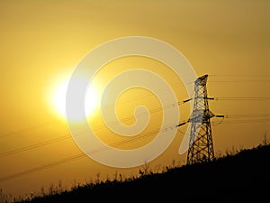 Power transmission tower