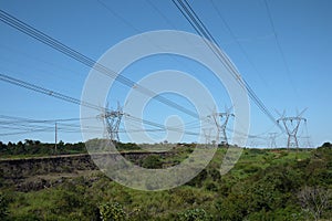 Power transmission tower