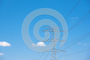 Power transmission towers