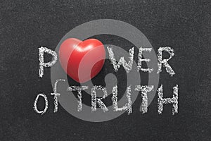 Power of truth heart