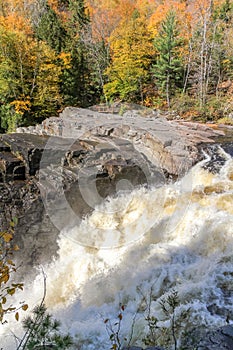 The power of water in Ste-Anne River