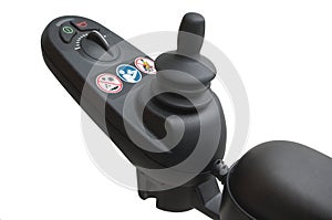 Power wheelchair joystick controller