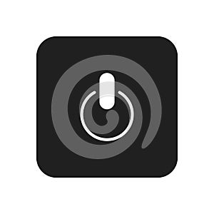 Powerbutton. Vector illustration decorative design