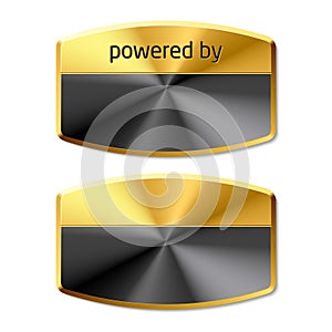 Powered by... emblem