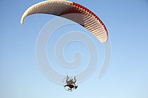 Powered paraglider