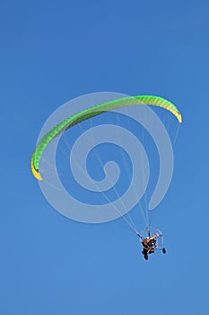 Powered paragliding