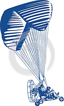Powered parashute
