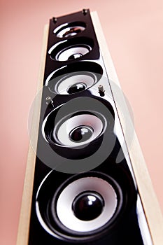 A powerful audio system.