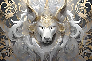 Epic Fantasy Beast in Dramatic Scene - AI generated