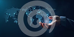 Digital Transformation and Global Connectivity?Global Digital Business Network Concept