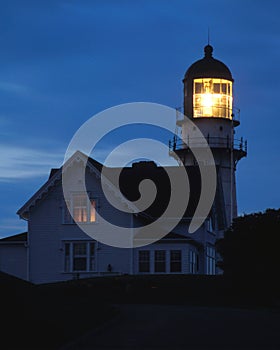 Powerful Cape EIlizabeth Light at Twilight