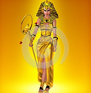 A powerful Egyptian woman