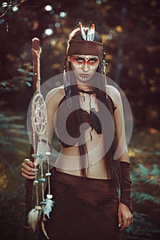 Powerful female shaman