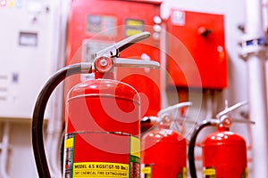 Powerful industrial fire extinguishing system