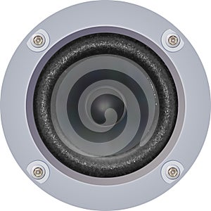 Powerful Loudspeaker (Vector)