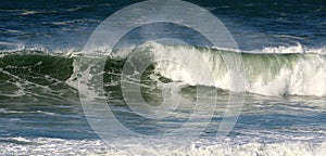 Powerful ocean wave