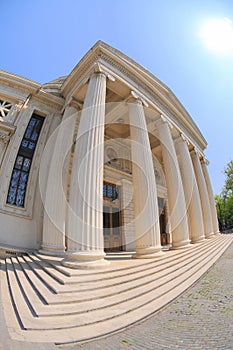 Powerful roman columns