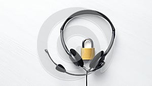 Secure Communication and Data Privacy Concept