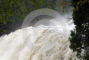 Powerful waterfall