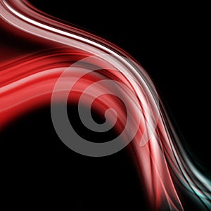 Powerful wave background design illustration