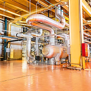 Powerhouse pipe system photo