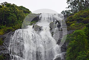 Powerhouse Waterfalls at Periyakanal, near Munnar, Kerala, India