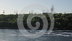 Powering the Riverbanks: Electricity Infrastructure along the Dnipro in Zaporizhzhia